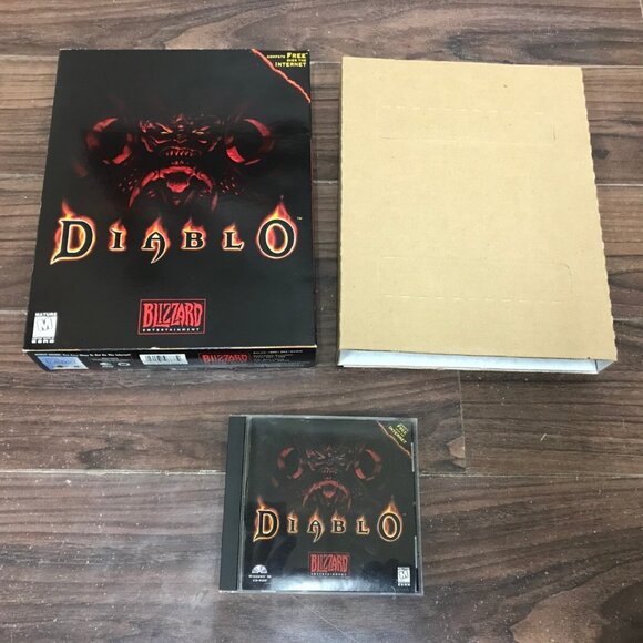 Diablo Big Box 1996 *MISSING MANUAL* PC CD ROM Windows 95 Retro 90's Gaming - Picture 9 of 16